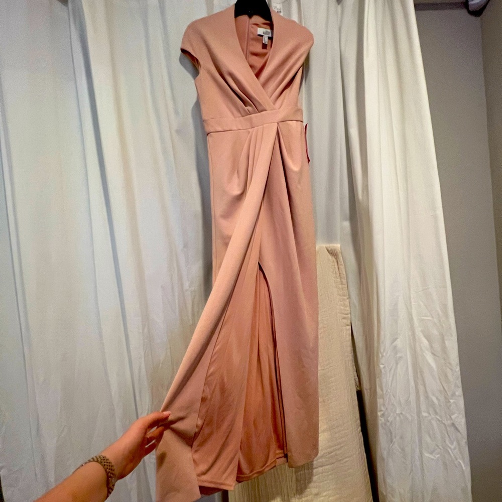 Belle Badgley Mischa formal dress